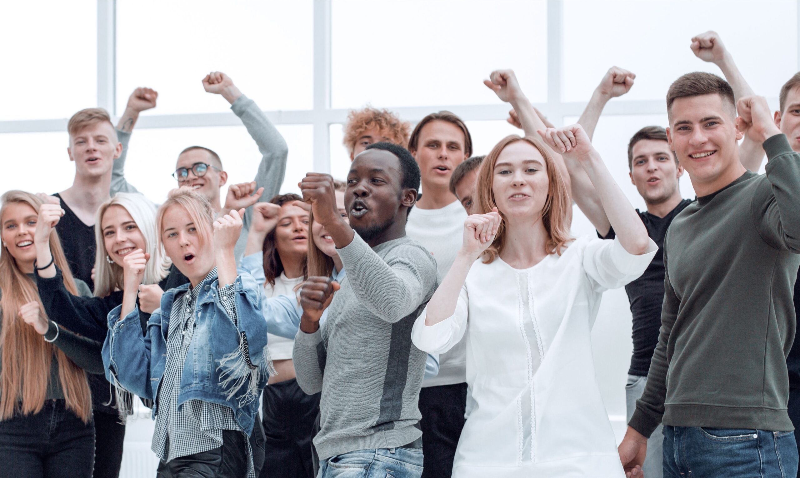 Eine Gruppe in der Business Heldenreise Seite